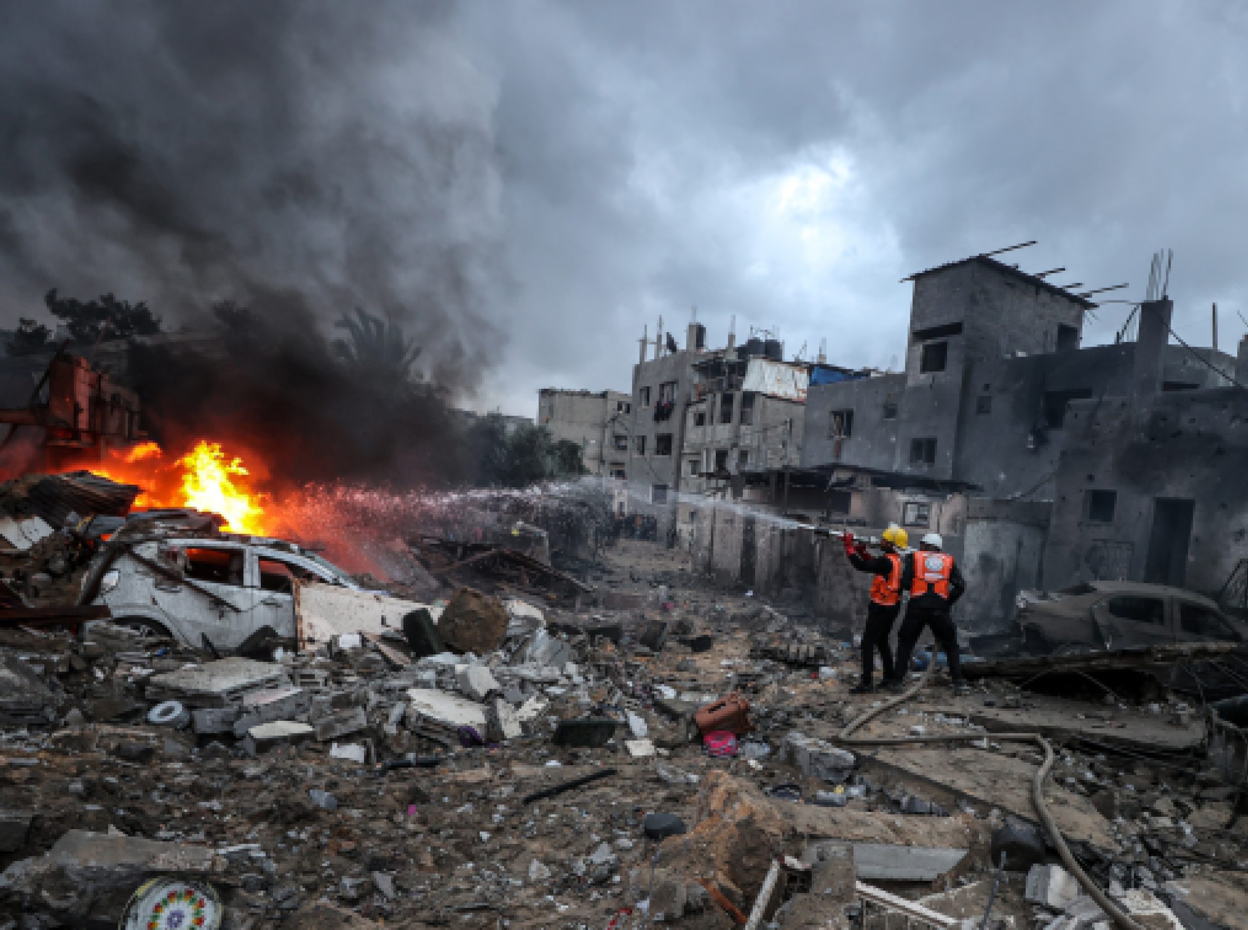500 غارة جوية للاحتلال خلال أسبوع على غزة