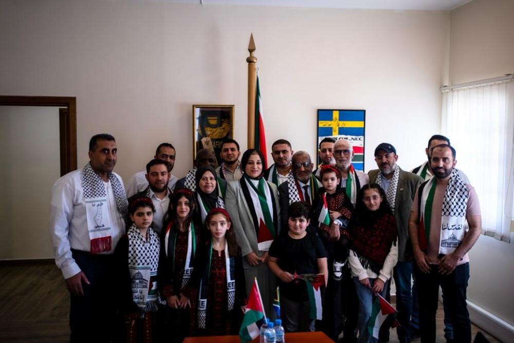 وفد فلسطيني بقطر يلتقي سفير جنوب أفريقيا لشكر بلاده على محاكمة "إسرائيل"
