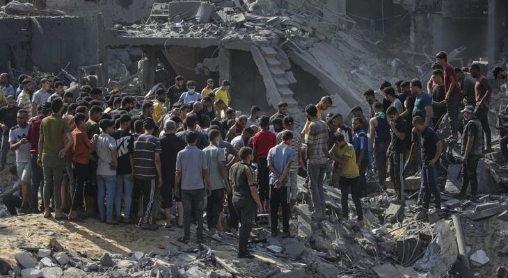 17 شهيدا في قصف الاحتلال منازل المواطنين في غزة ودير البلح وخان يونس
