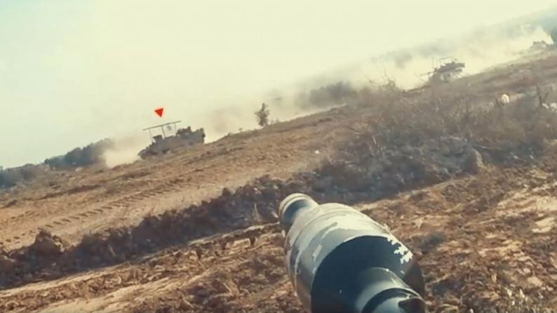 "القسام" تفجر حقل ألغام في قوة إسرائيلية برفح وتقصف حشدا للاحتلال بغزة