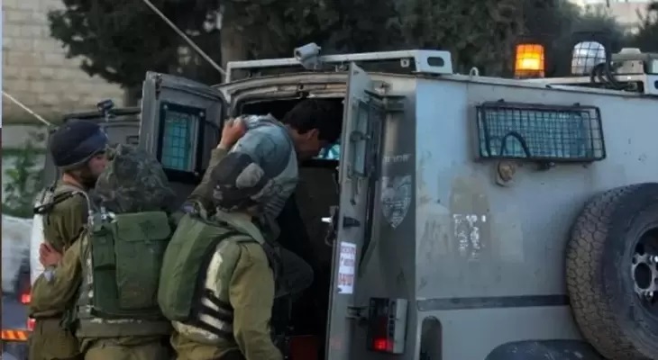 الاحتلال يعتقل 9 فلسطينيين من الضفة الغربية