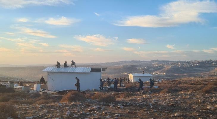 إنشاء بؤرة استيطانية جديدة شمال رام الله