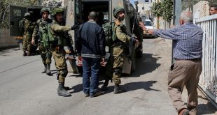 الخليل : الاحتلال يعتقل 18 مواطنا معظمهم من الظاهرية
