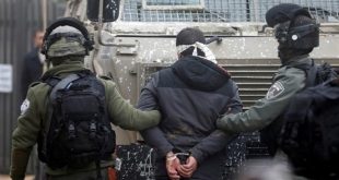 الاحتلال يعتقل مواطنين من بلدة بيتونيا غرب رام الله