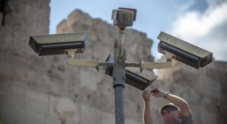 الاحتلال ينصب كاميرات مراقبة جديدة في سلوان جنوب الأقصى