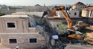 الاحتلال يهدم 4 منازل سياحية في مدينة أريحا