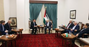 الرئيس عباس يستقبل مبعوث وزير الخارجية الروسي الخاص للشرق الأوسط