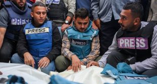 استشهاد 5 صحفيين في غارتين إسرائيليين على قطاع غزة