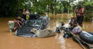 ارتفاع حصيلة الفيضانات في بورما إلى 226 قتيلًا و77 مفقود