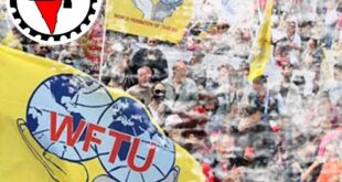 اتحاد نضال العمال الفلسطيني يهنئ WFTU بالذكرى الـ 79 لتأسيسه