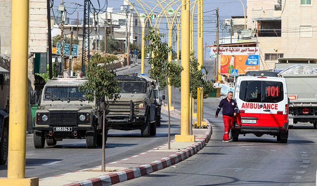 إصابة شاب برصاص الاحتلال في حلحول شمال الخليل